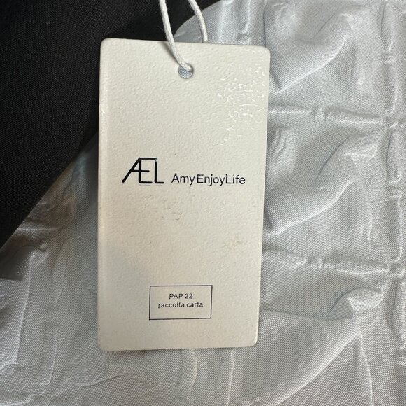 Dark Academia Whimsigoth NWT AEL AmyEnjoyLife black blazer mini dress, M - Picture 9 of 9